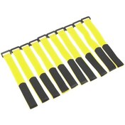 Resim Kosona Yüksek Kaliteli Rc Pil Bağlama Kayışı - 10 Adet Sarı, Dayanıklı Ve Kolay Kurulum, 26x2 Cm 