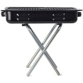 Resim Seyyar Büyük Boy Portatif Barbekü Mangal 