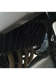 Resim GP Kompozit Honda CBF 600 2005-2007 Uyumlu Radyatör Koruma Siyah 
