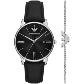 Resim Emporio Armani AR80079SET Erkek Kol Saati ve Bileklik Seti 