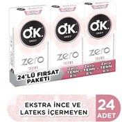 Resim Okey Zero Tenn Prezervatif 3 x 8'li 