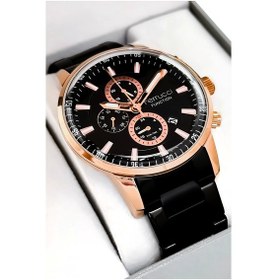 Resim Ferrucci Function Erkek Kol Saati Siyah Renk Çelik Kordon Ve Rose Kasa, Sdfer004 Siyah - Rose Gold 