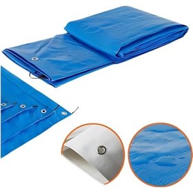 Resim Ebatlı Su Geçirmez Pullu Çadır Branda Tente 4x8 M 