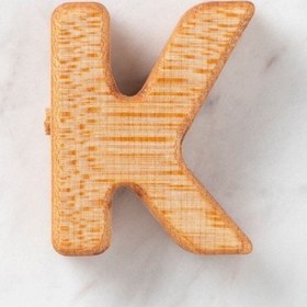 Resim Hobi Baby Organik Ahşap Harf - K 