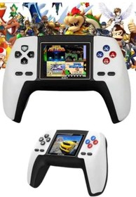 Resim Genel Markalar KESGİN MARKET ® Retro Konsol P5 Uyumlu Taşınabilir 520 Oyunlu Kablosuz Game Stick 