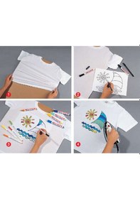 Resim Tekstil Kalemi, T Shirt Kalemi Kumaş Boyası 6 Renk 