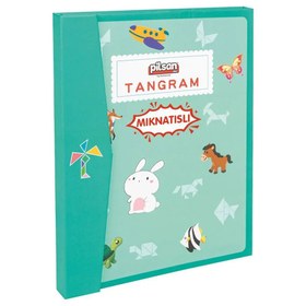 Resim 03 569 Ahşap Manyetik Tangram -Pilsan Oyuncak 