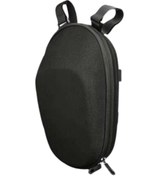 Resim Suntek Scooter Ön Gidon Çantası Seyahat Motosikleti İçin Siyah 