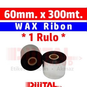 Resim Wax Ribon 60X300 Mt Wax Out 1 Inç - 1 Rulo 