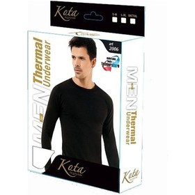Resim Kota | Erkek Sıfır Yaka Uzun Kol Termal Içlik Body 