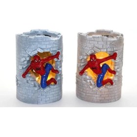 Resim Örümcek Adamlı Masa Lambası 