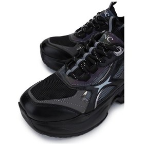 Resim Tamer Tanca Kadın Tekstil/vegan Siyah Sneakers & Spor Ayakkabı 936 71179 Bn Ayk Sk24-25 Sıyah/grı Siyah 