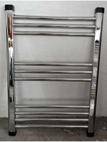 Resim ŞİMAŞ HAVLUPAN Şimaş 500x700 Krom Havlupan 2 Adet Radyatör Vanası 