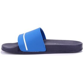 Resim Fly Soft S263050 Mavi Beyaz Günlük Ortopedik Erkek Spor Terlik Mavi 