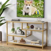 Resim Gold Tasarım 120x75x40 CM TV Sehpası Zizuva