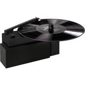 Resim Hym Originals Duo Ayrılabilir Bluetooth Hoparlörlü Şarjlı ve Taşınabilir Akıllı Pikap Plakçalar, Siyah 