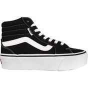 Resim Vans Filmore Hi Platform Kadın Siyah Sneaker.- 