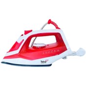 Resim Teba Steam Iron Buharlı Ütü 2000w Kırmızı Teba