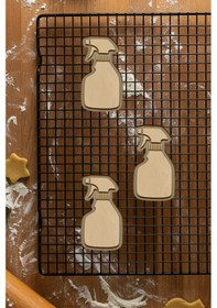 Resim Temizlik Kurabiye Kalıbı, Hamur Şekillendirici, Bisküvi Kalıbı, Kolay Kesim Ucu Beyaz 