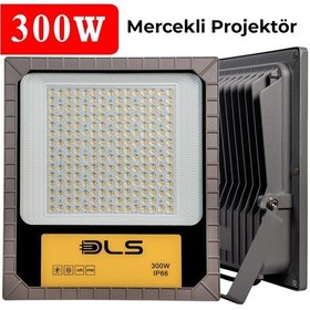Resim 300W Led Projektör Park Bahçe Çevre Site Bina Tabela Dış Mekan Led Lamba 
