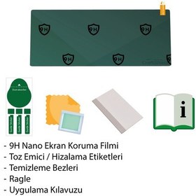 Resim Nissan Qashqai (2024-2026) Uyumlu 12.3" Multimedya 9h Nano Ekran Koruyucu 