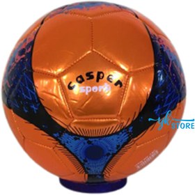 Resim YKSTORE Yüksek Kaliteli Dikişli Turuncu Futbol Topu 5 Numara 