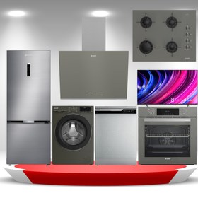 Resim Arçelik Gri Mega TV'li Çeyiz Seti 