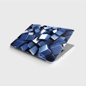 Resim Laptop Sticker Notebook Pc Kaplama Etiketi Mavi Küpler 