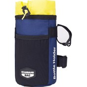 Resim Rzahuahu Ya468 Polyester Bisiklet Gidon Çantası Bebek Arabası İçin Termal Su Şişesi Tutucu Kılıfı - Mavi 