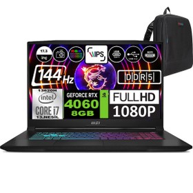 Resim Msı Katana 17 Intel Core I7 13620H 16GB 2tb SSD RTX4060 8gb Windows 11 Home 17.3\ Fhd 144Hz Taşınabilir Bilgisayar B13VFK1037XTRWH03 + Zetta Çanta 