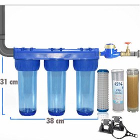 Resim Sulook Daire Bina Şebeke Girişi Reçineli Su Yumuşatma Cihazı 