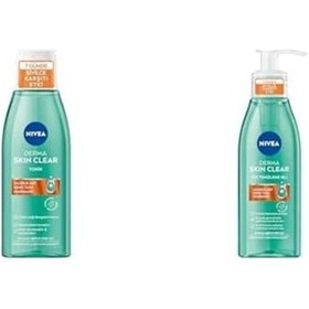 Resim Seti Derma Skin Clear Sivilce Karşıtı Tonik 200ml X1 + Derma Skin Clear Sivilce Karşıtı Jel 150ml X1 Açık Beyaz 