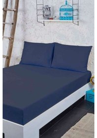 Resim Çift Kişilik Lastikli Penye Çarşaf Supreme %100 Pamuk 160X200 Cm 