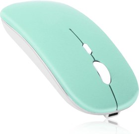 Resim Bluetooth Rechargeable Mouse for Dell Inspiron 15 3000 Laptop Bluetooth Wireless Mouse Designed for Laptop/PC/Mac/iPad pro/Computer/Tablet/Android Teal 