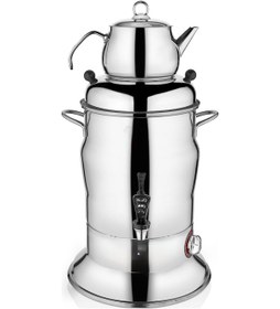 Resim Kutlu 1 Demlikli 16 Lt Çay Semaveri 