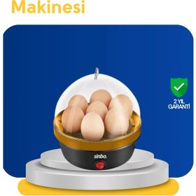 Resim Epilons Otomatik Kapanma Özellikli Yumurta Pişirme Makinesi 7 Kapasiteli 