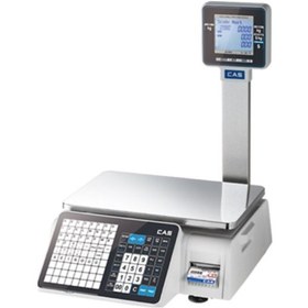Resim Cas Cl3000 15kg 202dpı Direkt Termal Ethernet Lcd Ekran Boyunlu Barkodlu Terazi 