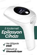 Resim Sheland Pro IPL Lazer Epilasyon Tüy Alma Cihazı 8 Kademeli 900.000 Atım 