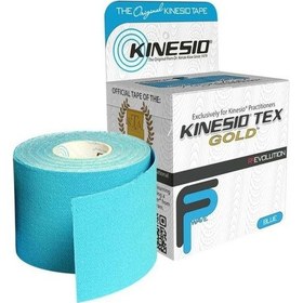 Resim Kinesio Tape Tex Gold Bant Mavi Bandı 5Cmx5M 