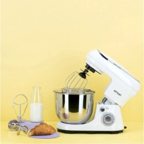 Resim Özbience Paslanmaz Çelik Stand Mikser, 6 Hız, 1300W, Kırmızı, 5l Kapasiteli 