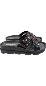 Resim Pierre Cardin Dolgu Topuk Anatomik Taban Bayan Terlik 