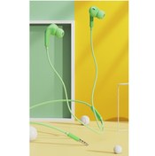 Resim Rock Space Es07 Stereo Kablolu Kulak Içi Kulaklık Yeşil 