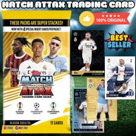 Resim Toops Match Attax 24/25 Oyuncu Karları - Uefa Oyuncu Kartları - Futbolcu Kartları - Uefa Şampiyonlar Ligi 