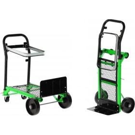 Resim Balatlı Çok Amaçlı Iki Yönlü Kullanılabilir Portatif Taşıma Arabası 90 kg 