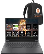 Resim HP VİCTUS 16 R7 8845HS 48GB RAM 512GB SSD RTX4050\u002F6GB 144HZ 16.1'' FHD FDOS 9Z794EA & PER4 ÇANTA 
