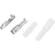 Resim Dianziye 200 Adet 4.0mm Otomobil Kablosu Bağlayıcı Seti, 0.5-2.5mm Telli, Camurlu Islaklık, Hafif Ve Dayanıklı, Gümüş Renkli 