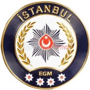 Resim ÇUKUROVA ÜTÜ AKSARAY P o l i s Kol Arması 3D Plastik TPU, Yeni Tip, Cırtlı, Standart Ölçü, 1.sınıf Kalite 