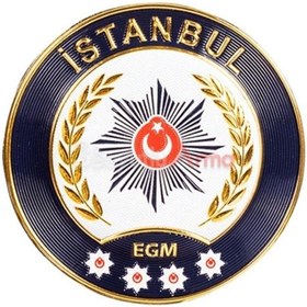 Resim ÇUKUROVA ÜTÜ AKSARAY P o l i s Kol Arması 3D Plastik TPU, Yeni Tip, Cırtlı, Standart Ölçü, 1.sınıf Kalite 