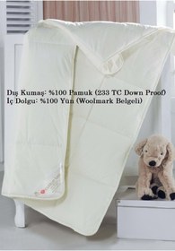 Resim Cotton Box Bebek %100 Yün Yorgan (95x145) 