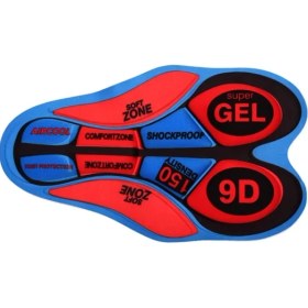 Resim Pengfu Shop Bir Stil Fietsen Kussen Şort Kussen Ademend Pedleri Fietsen Base Kussen Outdoor Fietsen 9d Silicagel Pad Rijden Aksesuarları (Yurt Dışından) 